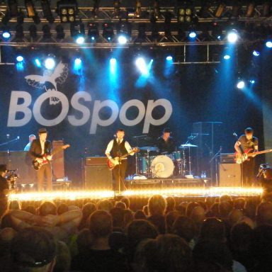 Tim Christenen's band op Bospop