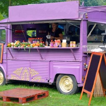 Verkoopwagen Citroën Hy Food Festival Food Truck